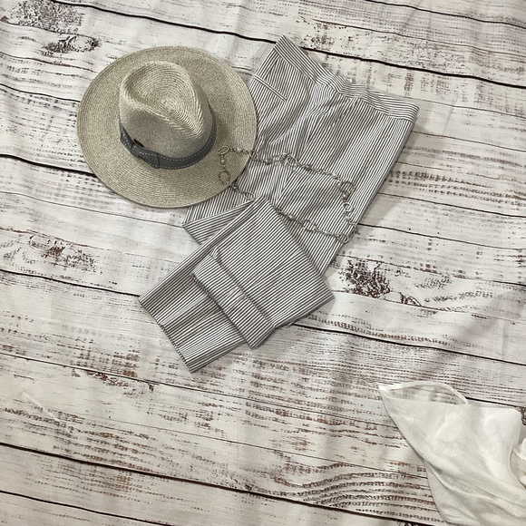 636. Amanda & Chelsea Stretch Linen Pants NWT Size 14  - Picture 1 of 7